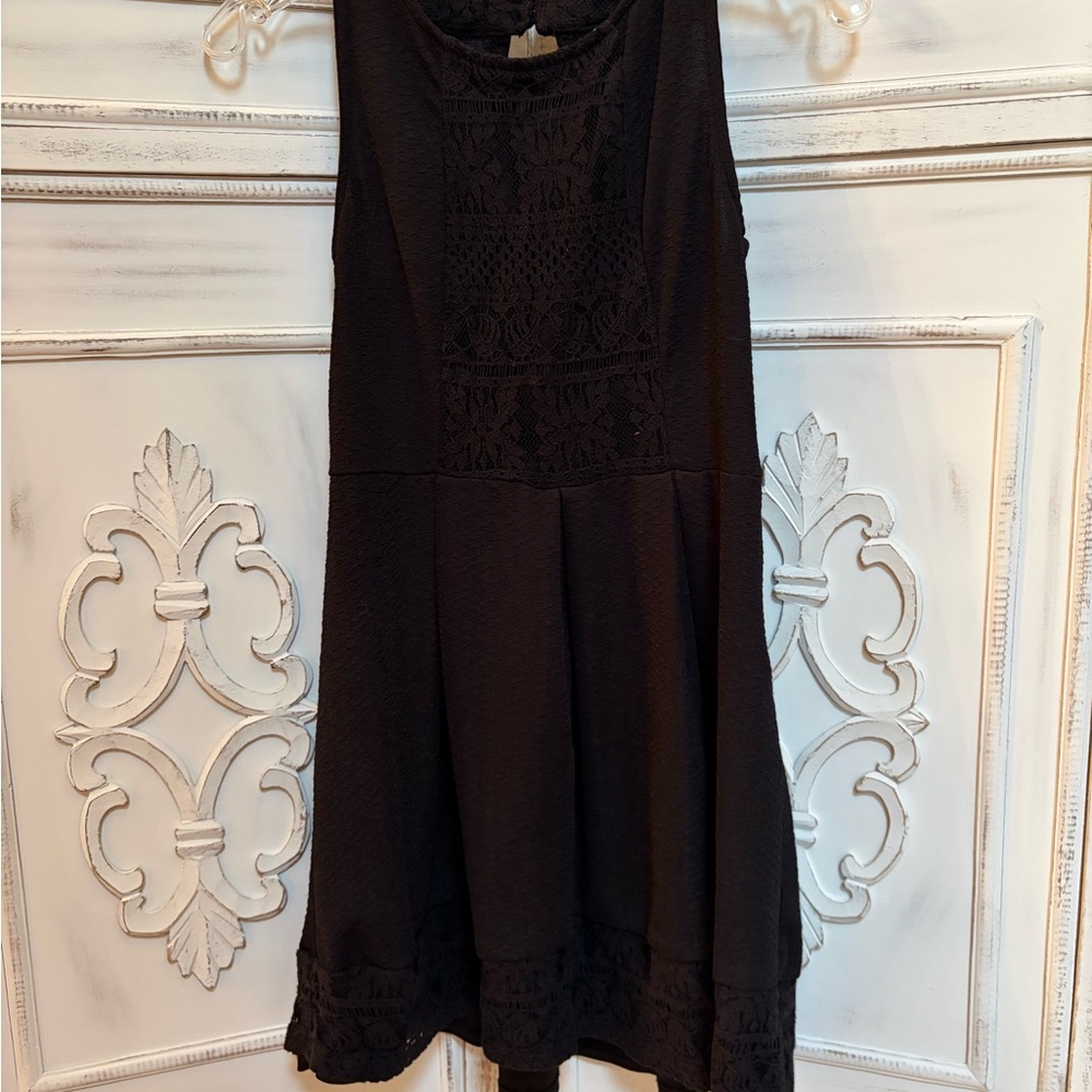 Xhilaration Black Lace Dress